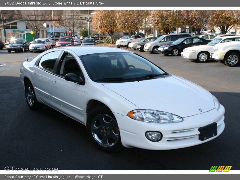 Stone White / Dark Slate Gray 2002 Dodge Intrepid SXT