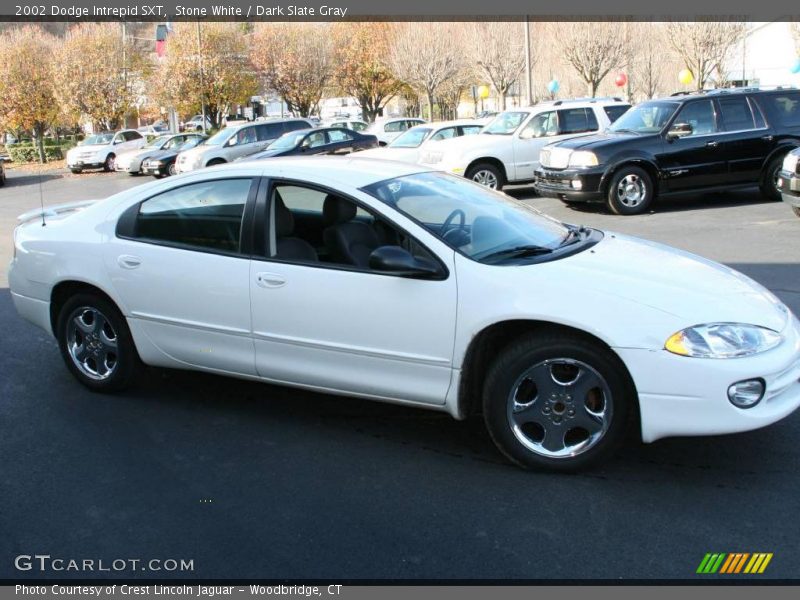 Stone White / Dark Slate Gray 2002 Dodge Intrepid SXT