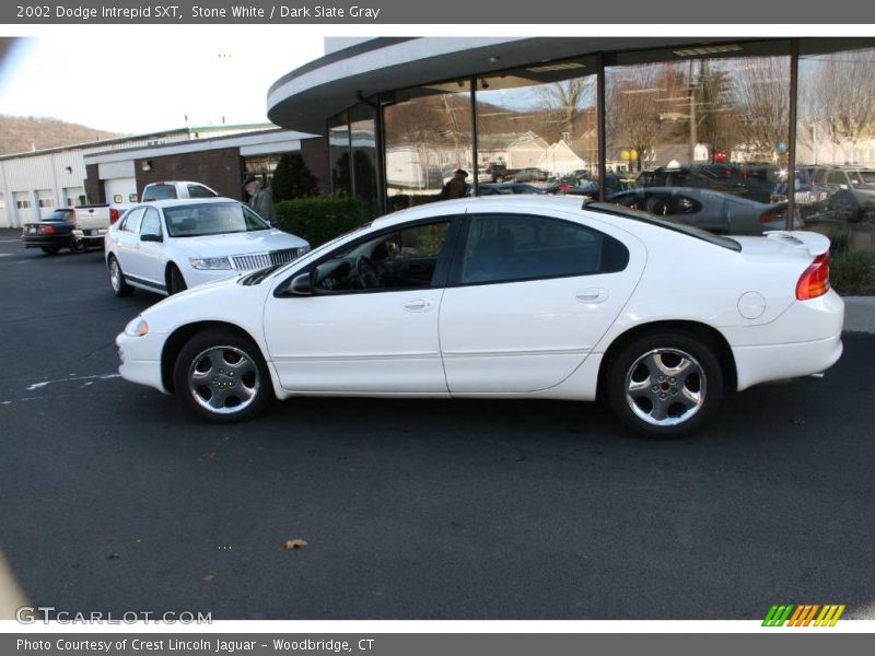 Stone White / Dark Slate Gray 2002 Dodge Intrepid SXT
