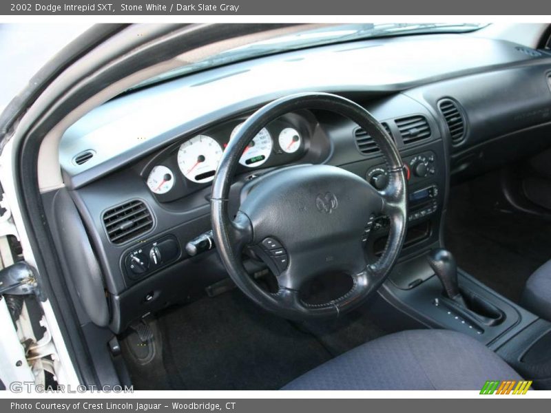Stone White / Dark Slate Gray 2002 Dodge Intrepid SXT