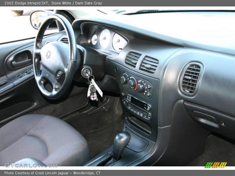 Stone White / Dark Slate Gray 2002 Dodge Intrepid SXT