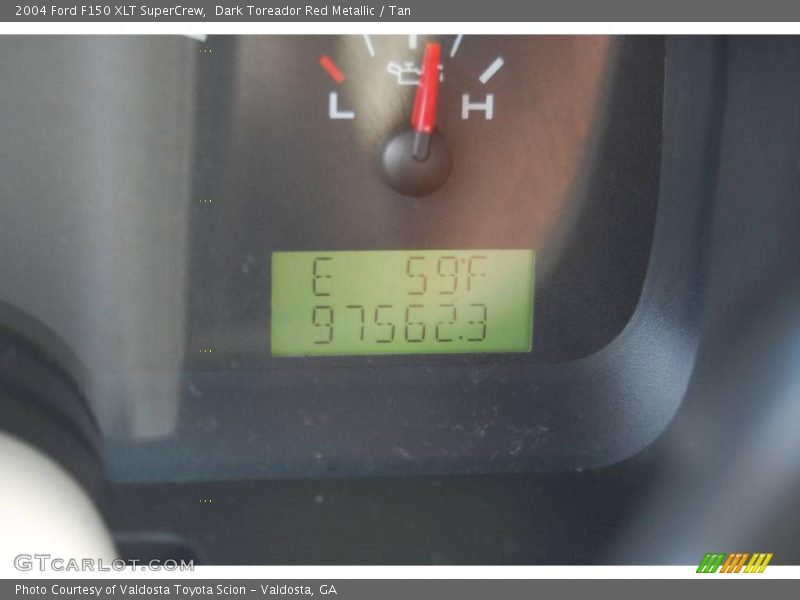 Dark Toreador Red Metallic / Tan 2004 Ford F150 XLT SuperCrew