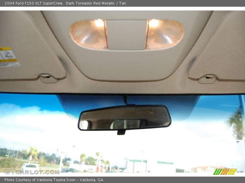 Dark Toreador Red Metallic / Tan 2004 Ford F150 XLT SuperCrew