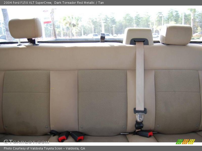 Dark Toreador Red Metallic / Tan 2004 Ford F150 XLT SuperCrew