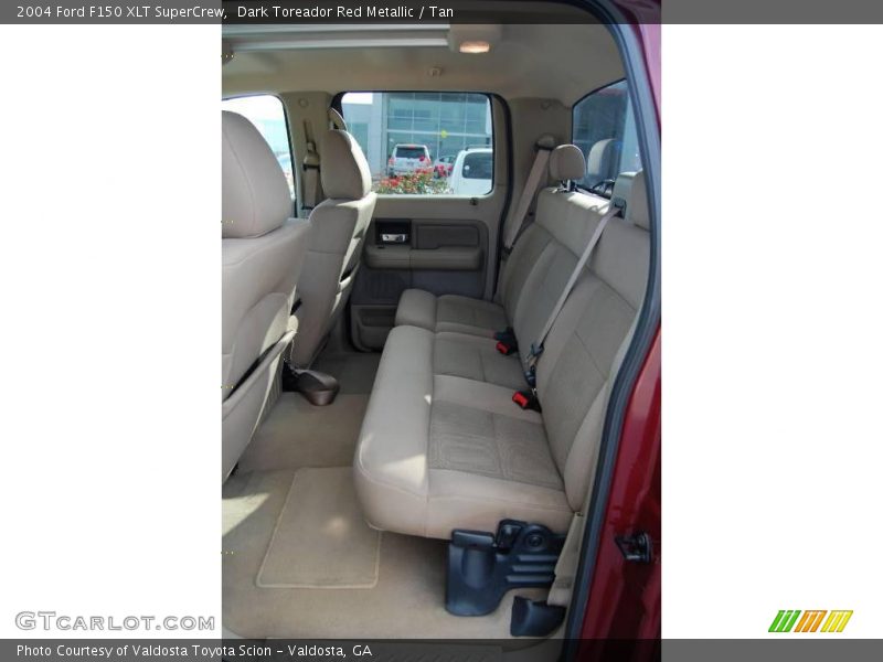 Dark Toreador Red Metallic / Tan 2004 Ford F150 XLT SuperCrew