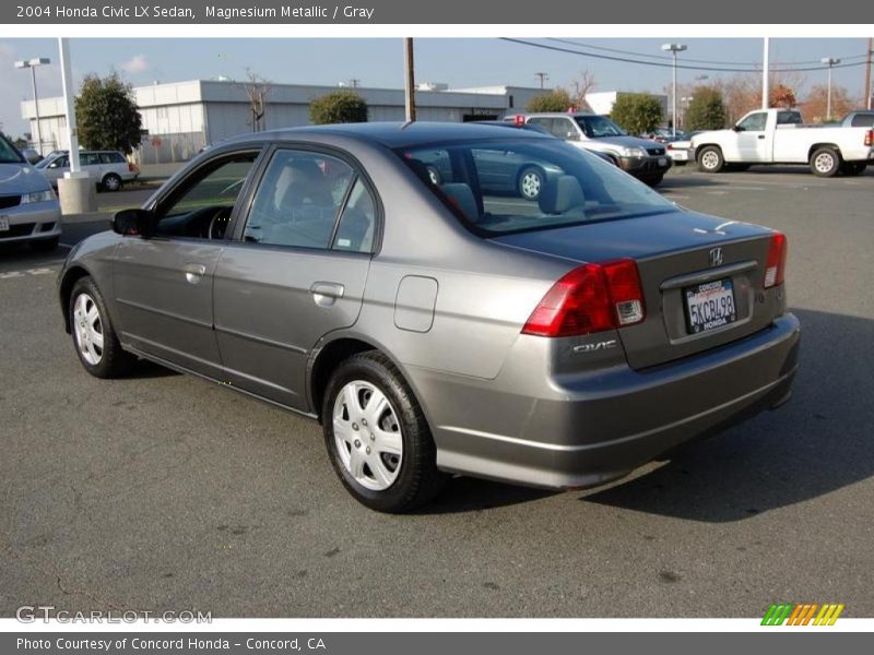 Magnesium Metallic / Gray 2004 Honda Civic LX Sedan