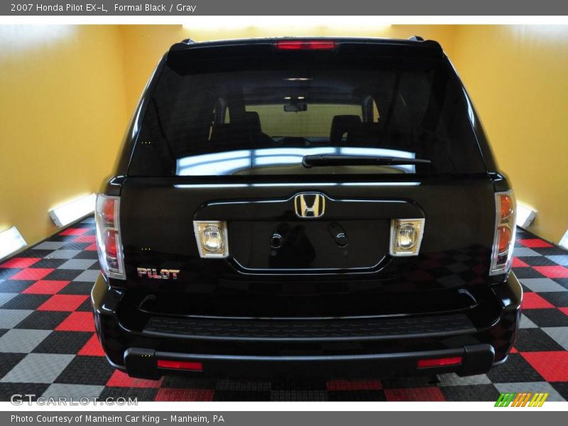 Formal Black / Gray 2007 Honda Pilot EX-L