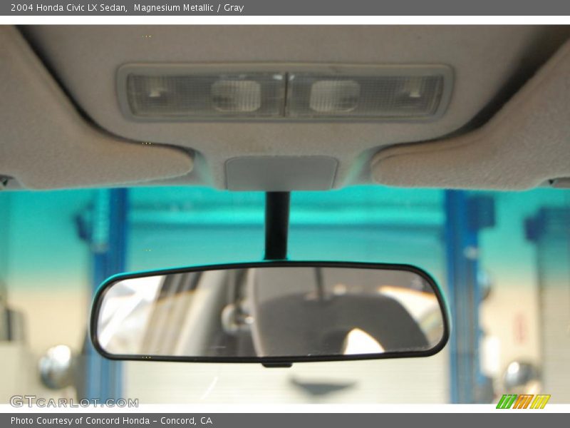 Magnesium Metallic / Gray 2004 Honda Civic LX Sedan