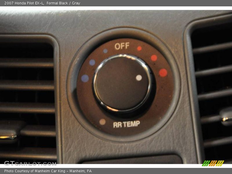 Formal Black / Gray 2007 Honda Pilot EX-L