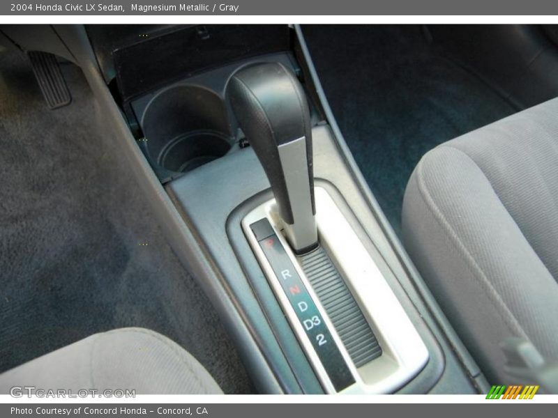 Magnesium Metallic / Gray 2004 Honda Civic LX Sedan