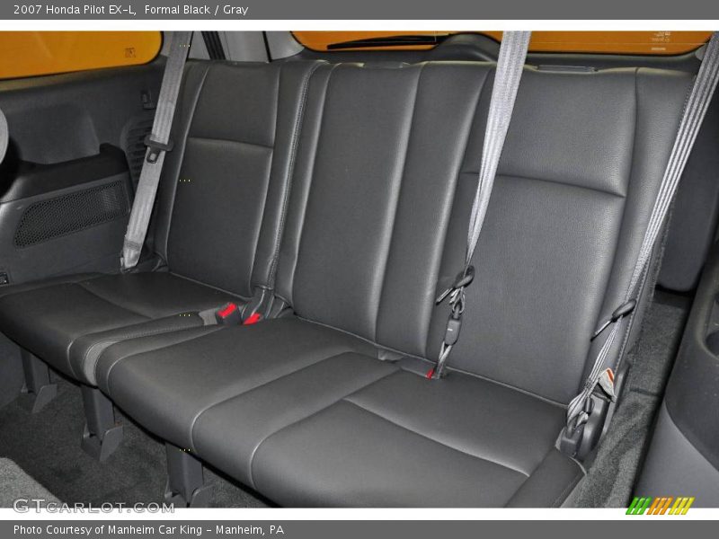Formal Black / Gray 2007 Honda Pilot EX-L