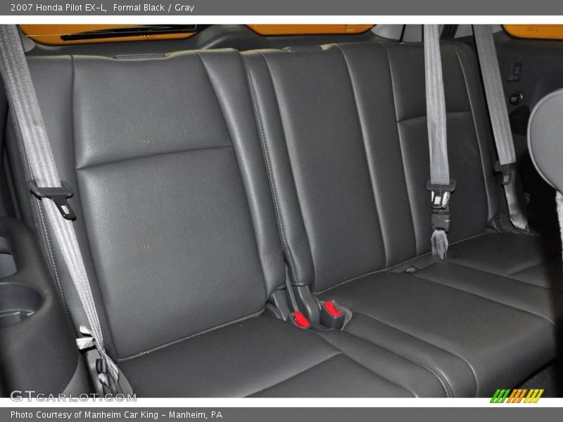 Formal Black / Gray 2007 Honda Pilot EX-L