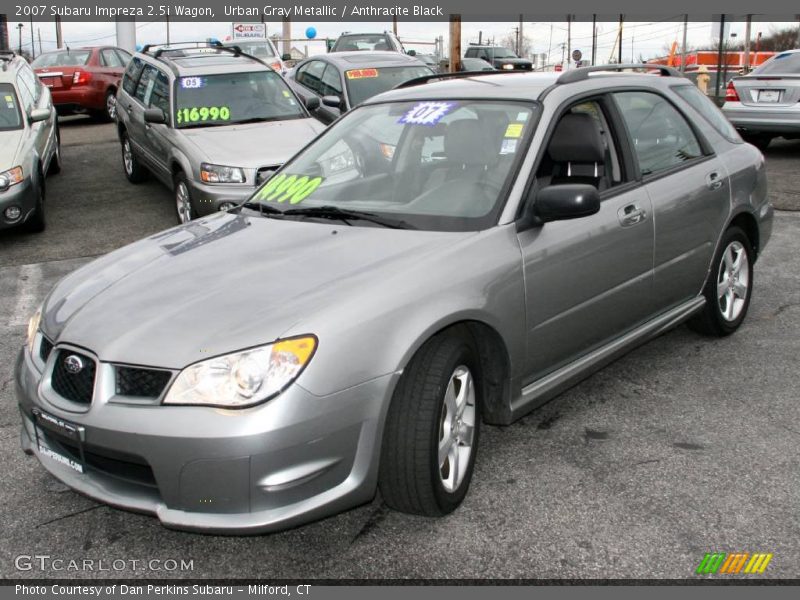 Urban Gray Metallic / Anthracite Black 2007 Subaru Impreza 2.5i Wagon