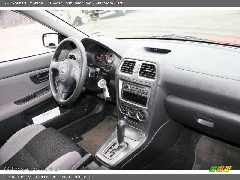 San Remo Red / Anthracite Black 2006 Subaru Impreza 2.5i Sedan