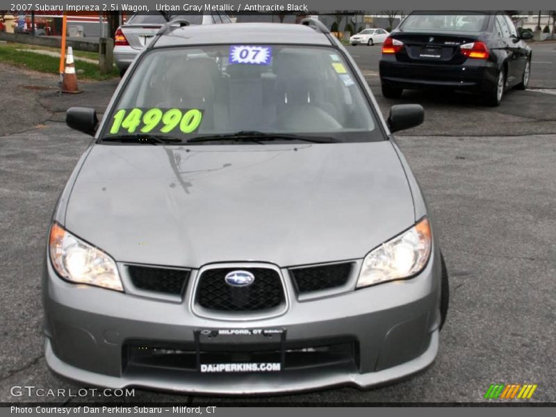 Urban Gray Metallic / Anthracite Black 2007 Subaru Impreza 2.5i Wagon