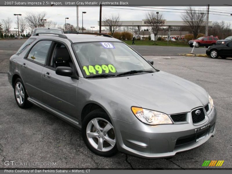 Urban Gray Metallic / Anthracite Black 2007 Subaru Impreza 2.5i Wagon