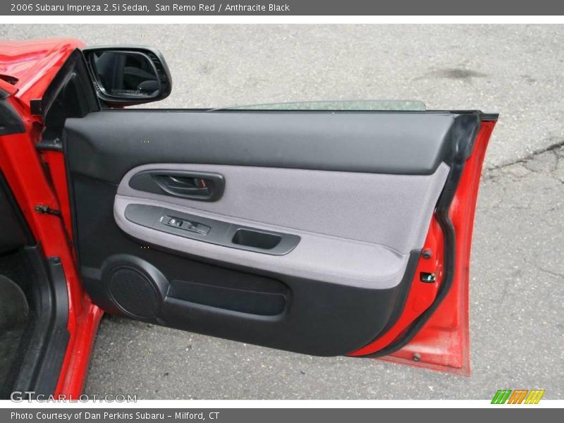 San Remo Red / Anthracite Black 2006 Subaru Impreza 2.5i Sedan