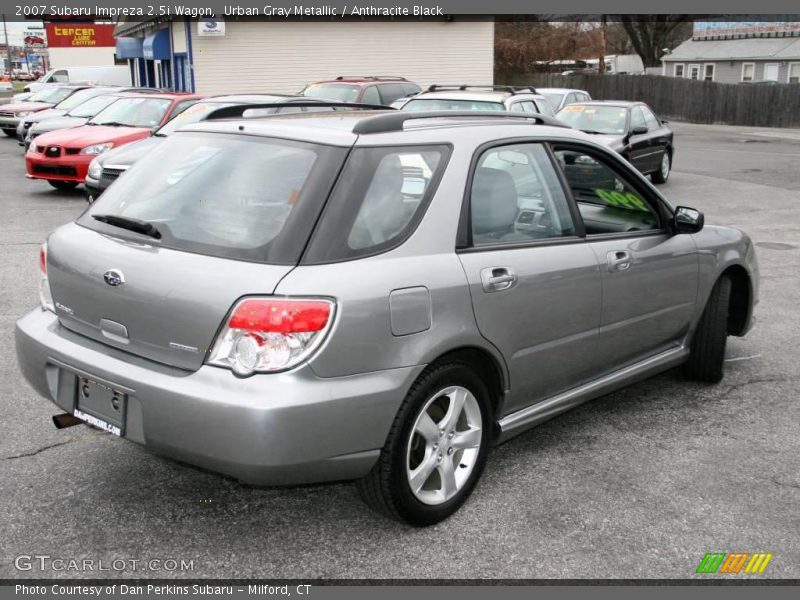 Urban Gray Metallic / Anthracite Black 2007 Subaru Impreza 2.5i Wagon