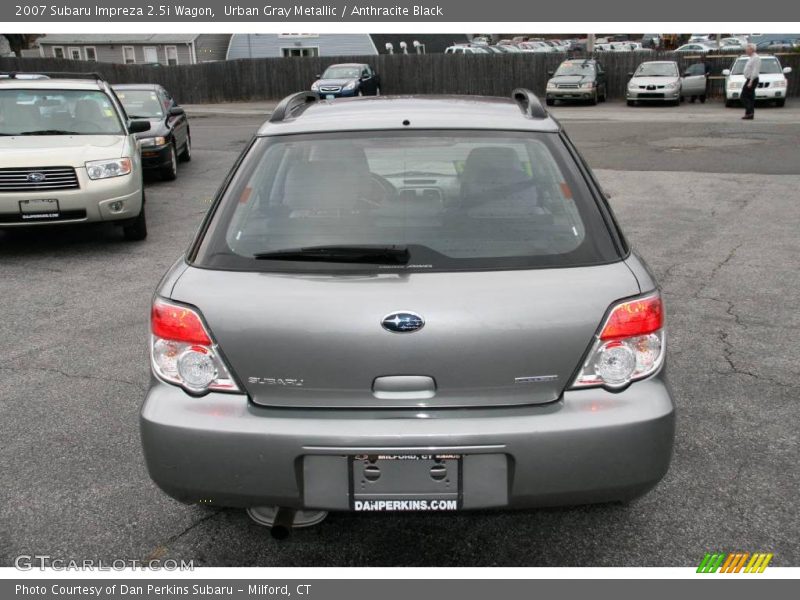 Urban Gray Metallic / Anthracite Black 2007 Subaru Impreza 2.5i Wagon