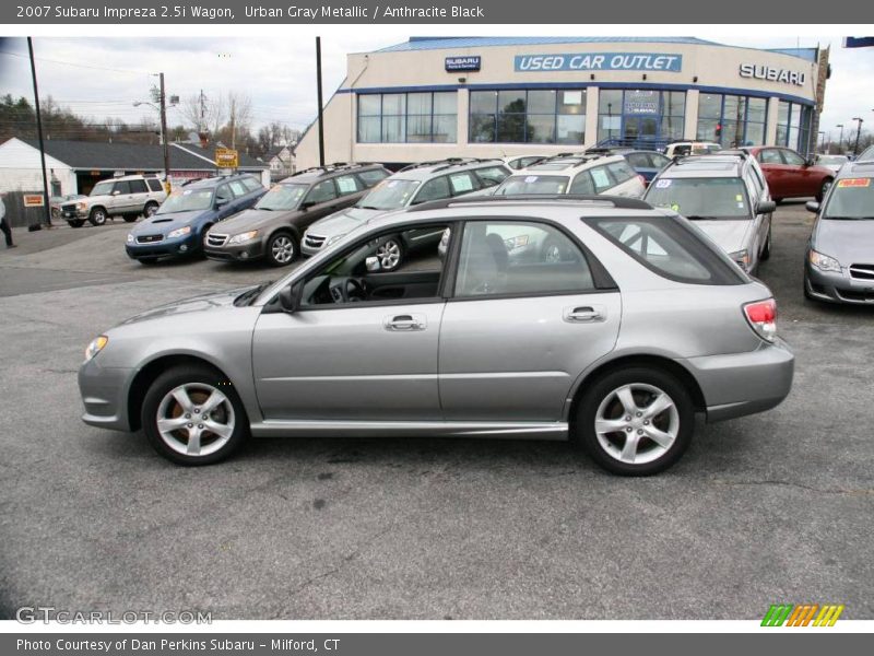 Urban Gray Metallic / Anthracite Black 2007 Subaru Impreza 2.5i Wagon