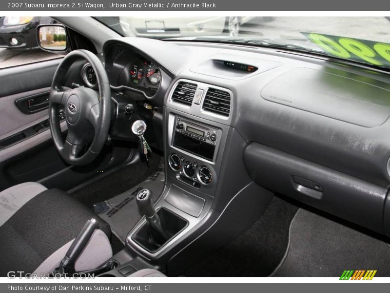 Urban Gray Metallic / Anthracite Black 2007 Subaru Impreza 2.5i Wagon
