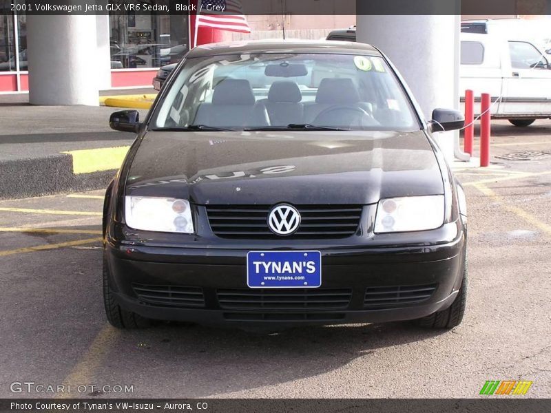 Black / Grey 2001 Volkswagen Jetta GLX VR6 Sedan