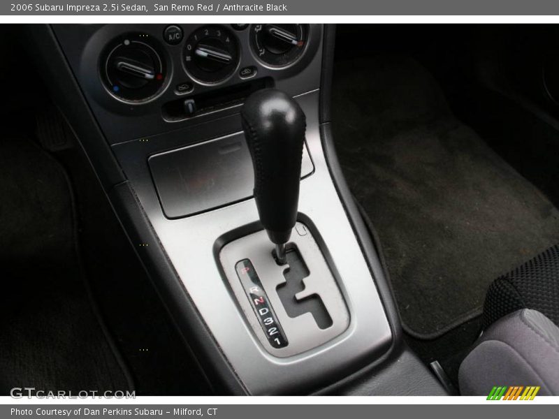 San Remo Red / Anthracite Black 2006 Subaru Impreza 2.5i Sedan
