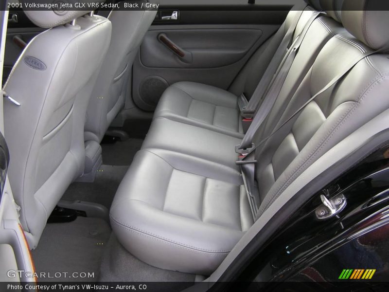 Black / Grey 2001 Volkswagen Jetta GLX VR6 Sedan