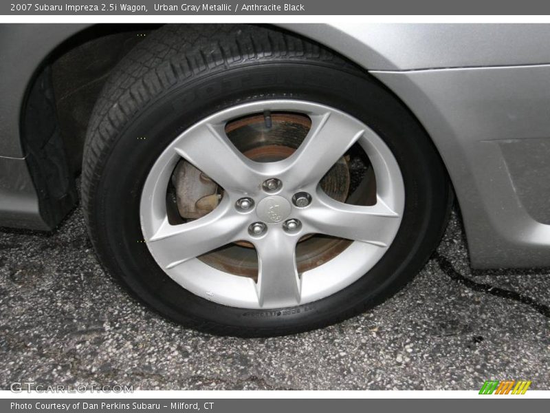 Urban Gray Metallic / Anthracite Black 2007 Subaru Impreza 2.5i Wagon
