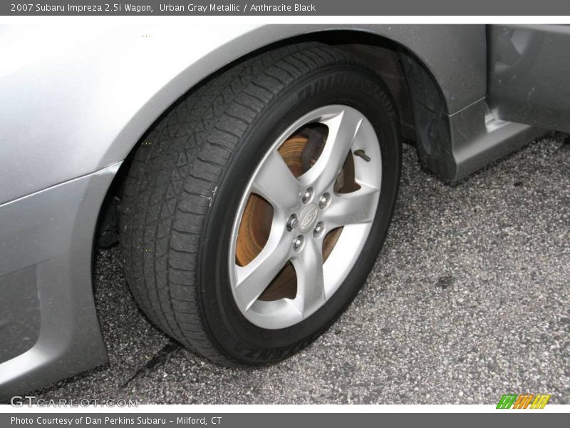 Urban Gray Metallic / Anthracite Black 2007 Subaru Impreza 2.5i Wagon