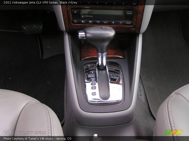 Black / Grey 2001 Volkswagen Jetta GLX VR6 Sedan