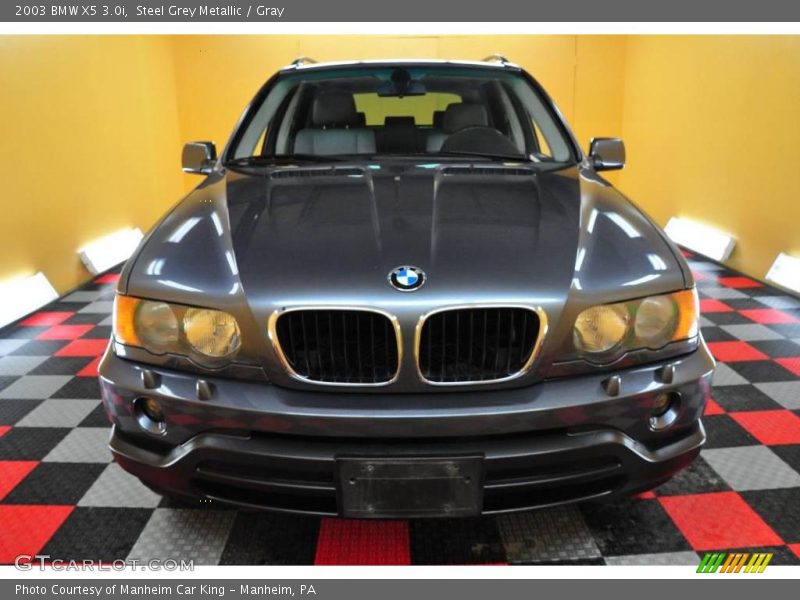 Steel Grey Metallic / Gray 2003 BMW X5 3.0i