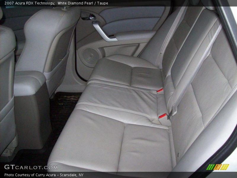White Diamond Pearl / Taupe 2007 Acura RDX Technology