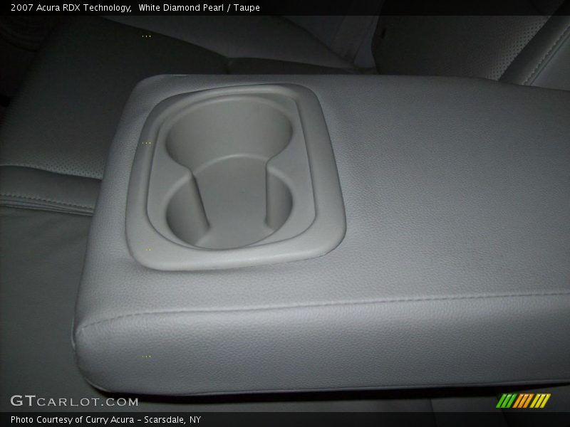 White Diamond Pearl / Taupe 2007 Acura RDX Technology