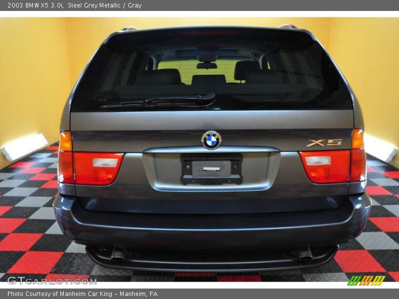 Steel Grey Metallic / Gray 2003 BMW X5 3.0i