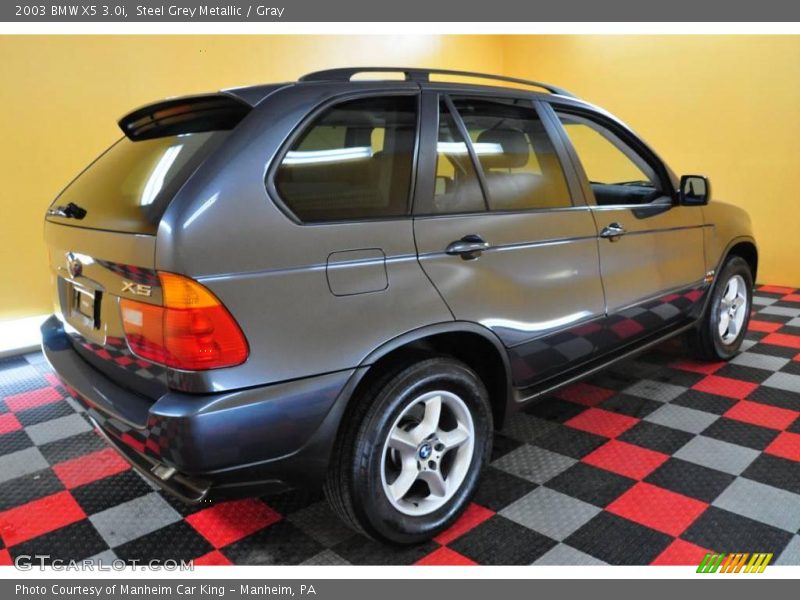 Steel Grey Metallic / Gray 2003 BMW X5 3.0i