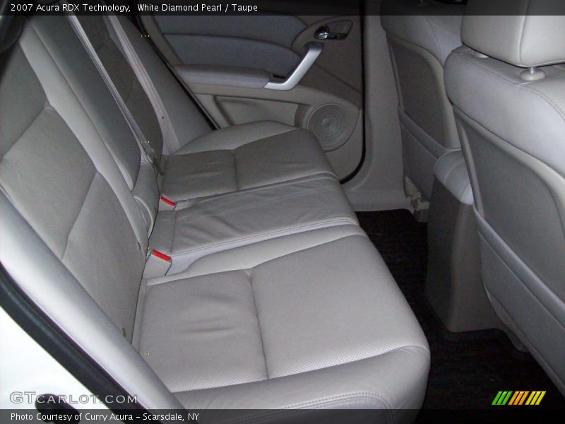 White Diamond Pearl / Taupe 2007 Acura RDX Technology