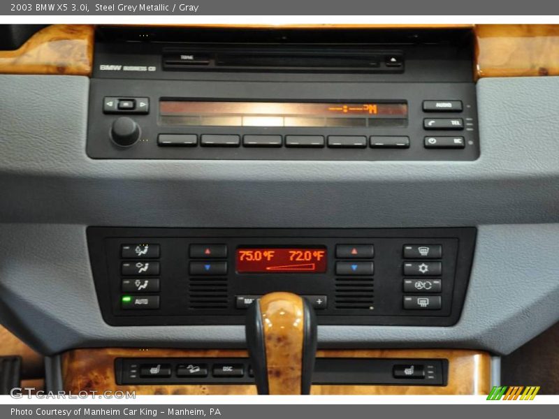 Steel Grey Metallic / Gray 2003 BMW X5 3.0i