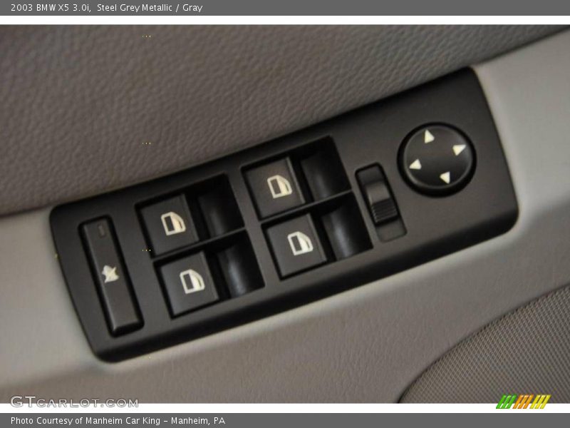 Steel Grey Metallic / Gray 2003 BMW X5 3.0i