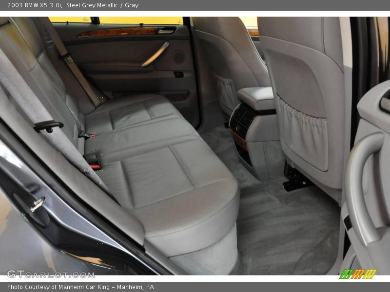 Steel Grey Metallic / Gray 2003 BMW X5 3.0i