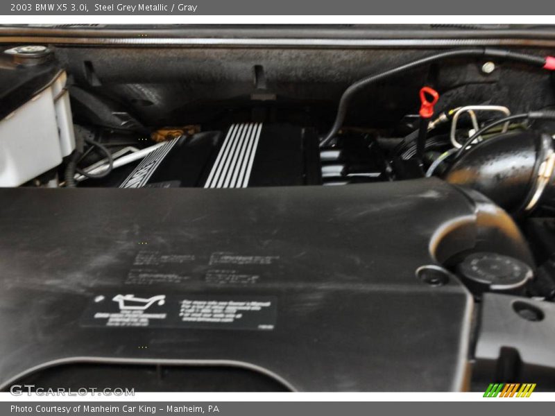 Steel Grey Metallic / Gray 2003 BMW X5 3.0i