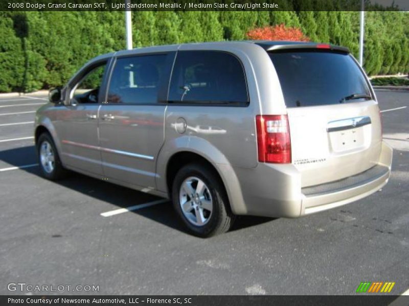 Light Sandstone Metallic / Medium Slate Gray/Light Shale 2008 Dodge Grand Caravan SXT