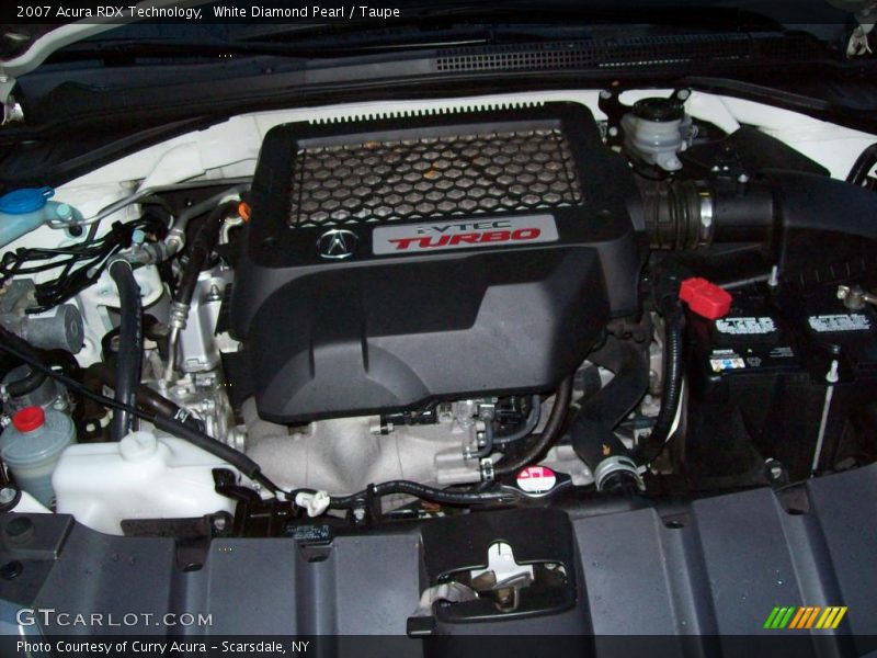 White Diamond Pearl / Taupe 2007 Acura RDX Technology