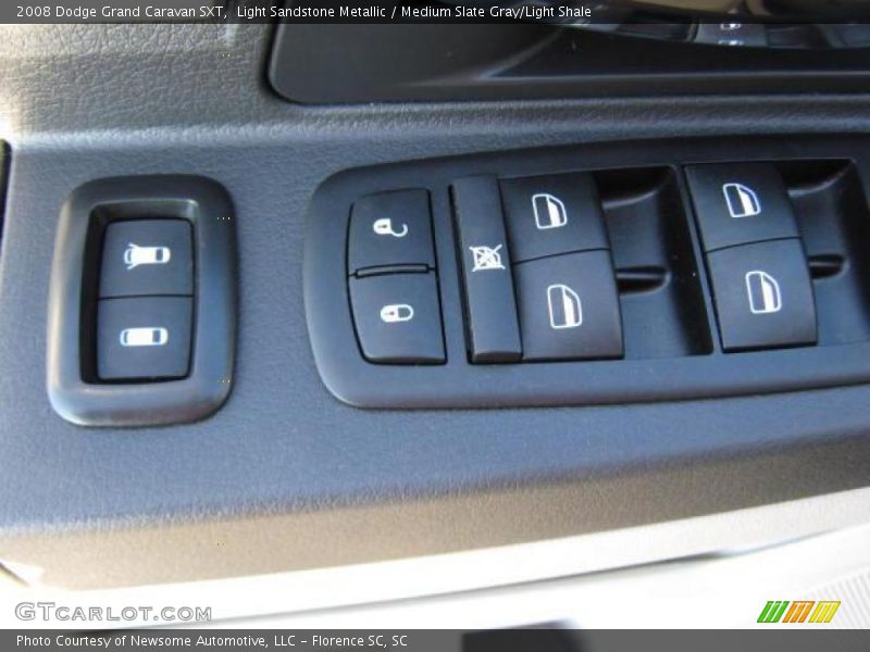 Light Sandstone Metallic / Medium Slate Gray/Light Shale 2008 Dodge Grand Caravan SXT