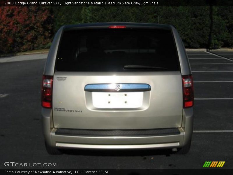 Light Sandstone Metallic / Medium Slate Gray/Light Shale 2008 Dodge Grand Caravan SXT