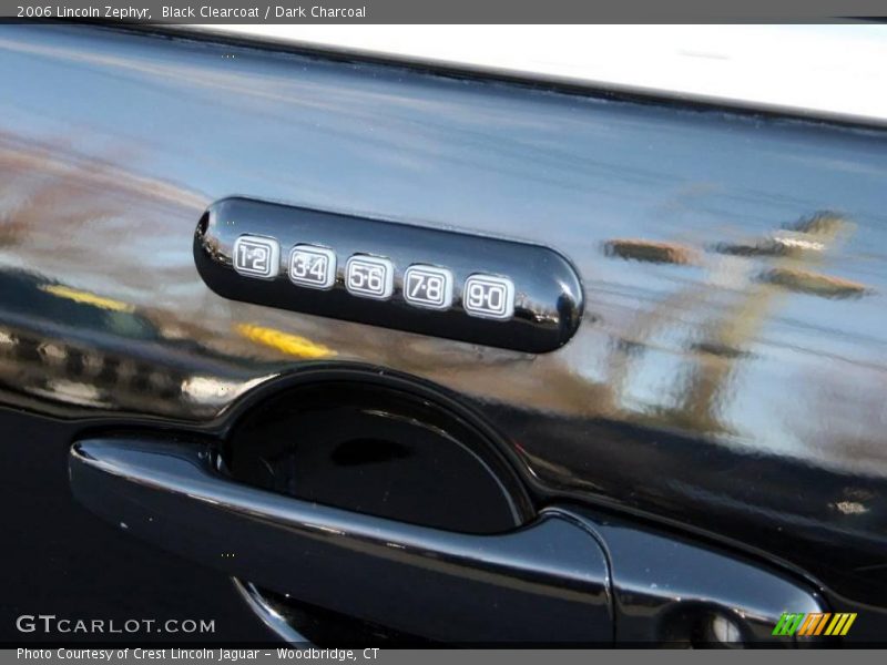 Black Clearcoat / Dark Charcoal 2006 Lincoln Zephyr