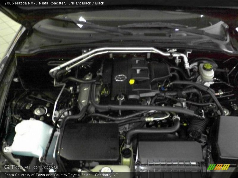 Brilliant Black / Black 2006 Mazda MX-5 Miata Roadster