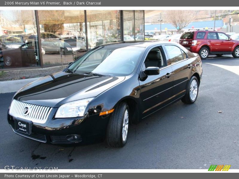 Black / Dark Charcoal 2006 Mercury Milan V6 Premier