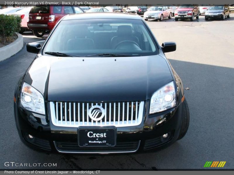 Black / Dark Charcoal 2006 Mercury Milan V6 Premier
