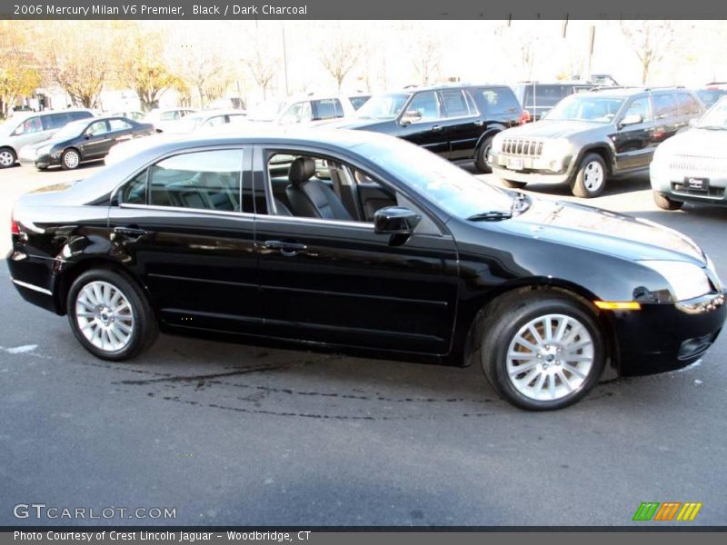 Black / Dark Charcoal 2006 Mercury Milan V6 Premier